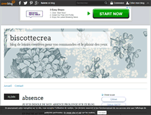 Tablet Screenshot of biscottecrea.over-blog.fr