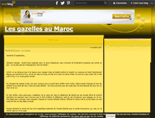 Tablet Screenshot of lesgazellesaumaroc.over-blog.com