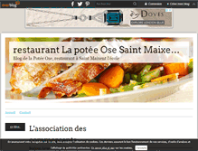 Tablet Screenshot of lapoteeose.over-blog.fr