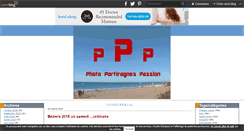 Desktop Screenshot of portiragnespassion.over-blog.com