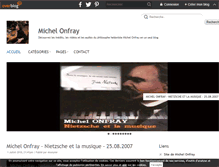 Tablet Screenshot of michel-onfray.over-blog.com