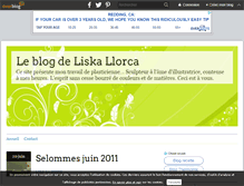 Tablet Screenshot of liska.over-blog.com