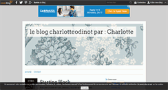 Desktop Screenshot of charlotteodinot.over-blog.com