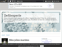 Tablet Screenshot of defilenperle.over-blog.com