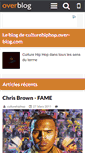 Mobile Screenshot of culturehiphop.over-blog.com