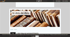 Desktop Screenshot of le-don-de-dieu.over-blog.com