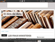 Tablet Screenshot of le-don-de-dieu.over-blog.com