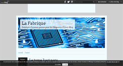 Desktop Screenshot of lafabrique.over-blog.com