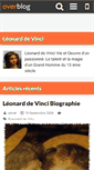Mobile Screenshot of leonarddevinci.over-blog.com