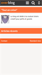 Mobile Screenshot of desdoigtsdefee.over-blog.com