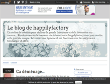 Tablet Screenshot of happilyfactory.over-blog.com