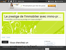 Tablet Screenshot of immo-prestige.over-blog.com