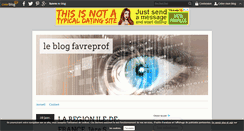 Desktop Screenshot of favreprof.over-blog.com