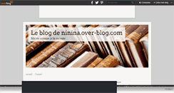 Desktop Screenshot of ninina.over-blog.com