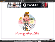 Tablet Screenshot of marygribouille.over-blog.com