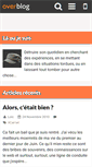 Mobile Screenshot of laoujesuis.over-blog.com