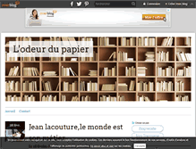 Tablet Screenshot of lodeurdupapier.over-blog.com