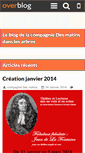 Mobile Screenshot of compagniedesmatins.over-blog.com
