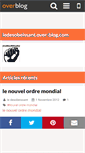 Mobile Screenshot of ledesobeissant.over-blog.com