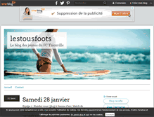 Tablet Screenshot of lestousfoots.over-blog.com
