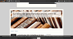 Desktop Screenshot of generations.stcyp.over-blog.com