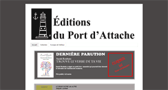 Desktop Screenshot of editionsduportdattache.over-blog.com