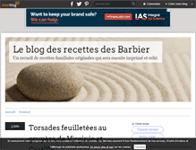 Tablet Screenshot of lesrecettesdesbarbier.over-blog.com