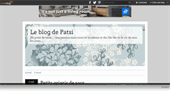 Desktop Screenshot of leblogdepatsi.over-blog.fr