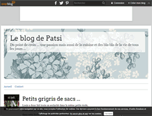 Tablet Screenshot of leblogdepatsi.over-blog.fr