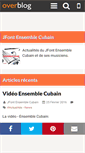 Mobile Screenshot of ensemble-cubain.over-blog.com