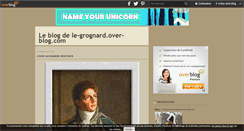 Desktop Screenshot of le-grognard.over-blog.com