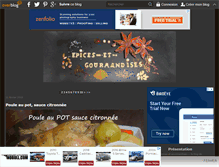 Tablet Screenshot of epices-et-gourmandises.over-blog.fr