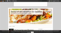 Desktop Screenshot of fannyetsesrecettesdecuisine.over-blog.com