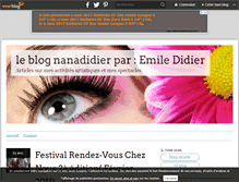 Tablet Screenshot of nanadidier.over-blog.com