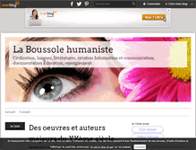 Tablet Screenshot of la-boussole-humaniste.over-blog.fr