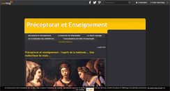 Desktop Screenshot of preceptorat-pierre-gapenne.over-blog.com