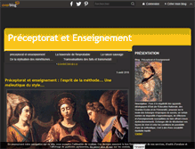 Tablet Screenshot of preceptorat-pierre-gapenne.over-blog.com