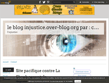Tablet Screenshot of injustice.over-blog.org.over-blog.com