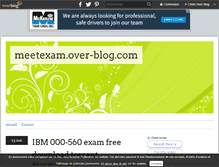 Tablet Screenshot of meetexam.over-blog.com