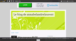 Desktop Screenshot of annabelandrelaurent.over-blog.com