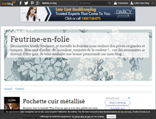 Tablet Screenshot of feutrine-en-folie.over-blog.com