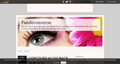 Desktop Screenshot of fandeconverse.over-blog.com