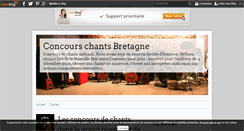 Desktop Screenshot of concourschantsbretagne.over-blog.com