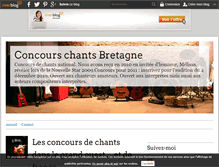 Tablet Screenshot of concourschantsbretagne.over-blog.com