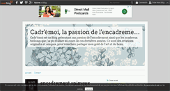 Desktop Screenshot of cadremoi.over-blog.com