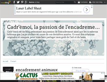 Tablet Screenshot of cadremoi.over-blog.com