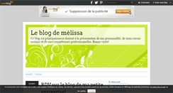 Desktop Screenshot of melissa.bretaudeau.over-blog.com