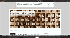 Desktop Screenshot of millepoetes.over-blog.com