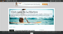 Desktop Screenshot of club-canin-la-martyre.over-blog.com