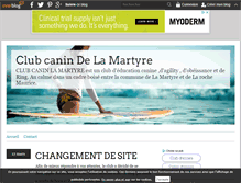 Tablet Screenshot of club-canin-la-martyre.over-blog.com